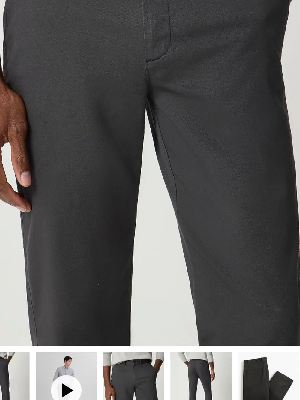 J.Crew Men’s Essex Classic Fit 100% Cotton Chinos in Size 32Wx34L